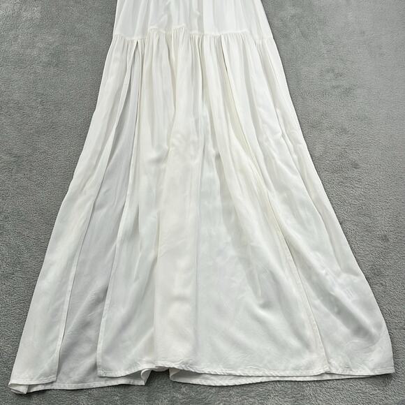 NEW L Space S White Emma Cover Up Midi Maxi Dress - Picture 3 of 12